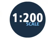 Maßstab 1:200