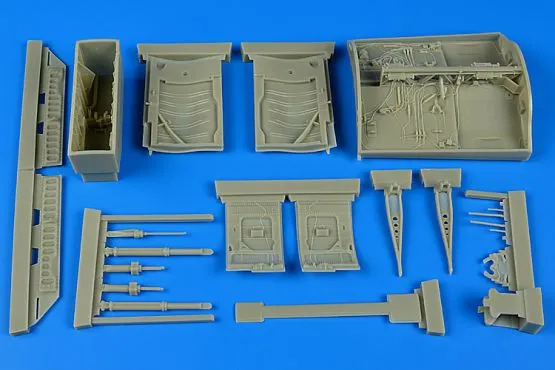 F-104G/S Starfighter wheel bay for Italeri 1:32 F-104G/S Starfighter wheel bay for Italeri 1:32