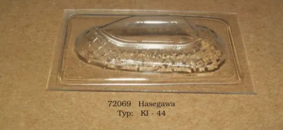 KI-44 vacu canopy für Hasegawa 1:72