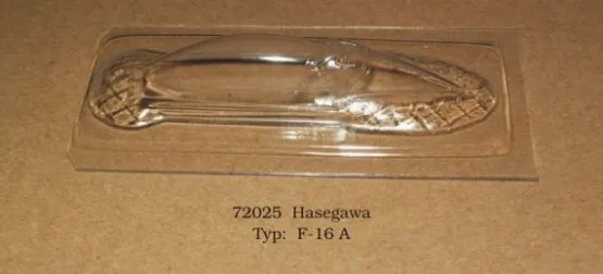 F-16A vacu canopy für Hasegawa 1:72