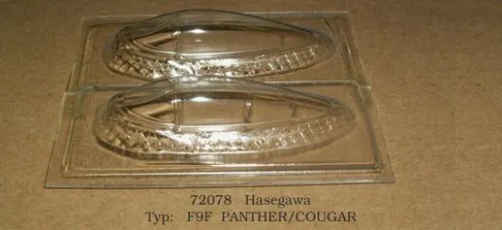 F9F Panther/Cougar vacu canopy für Hasegawa 1:72