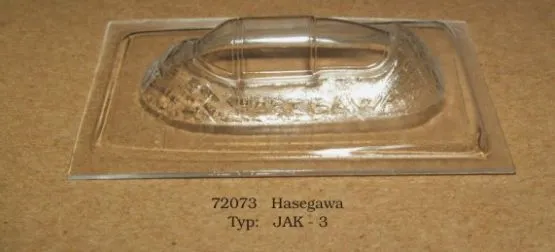 Yak-3 vacu canopy für Hasegawa 1:72