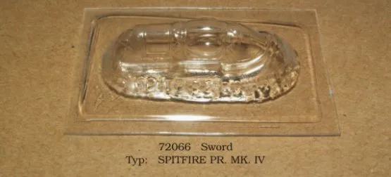 Spitfire PR Mk.IV vacu canopy for Sword 1:72
