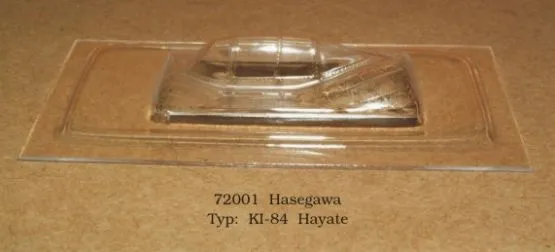 KI-84 Hayate vacu canopy for Hasegawa 1:72