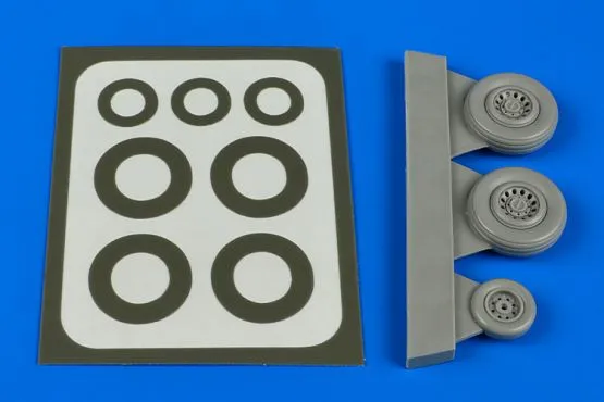 Sea Vixen Wheels & Paint Mask 1:72