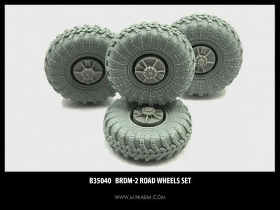 BRDM-2 Wheels set 1:35