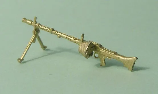 MG-34 machine gun with bipod 1:72