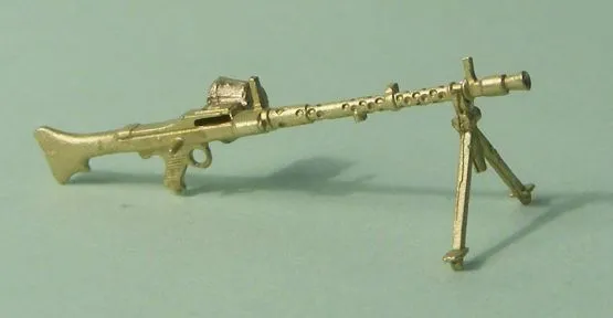 MG-34 machine gun with bipod 1:72