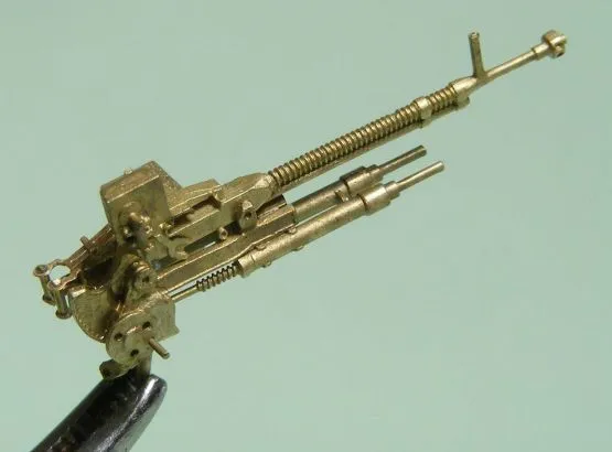 DShKM heavy machinegun, turret version 1:72