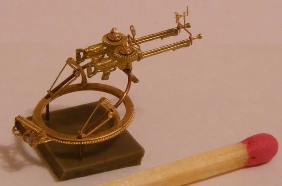 Lewis Mk.III twin MG on the Scarff ring 1:72 Lewis Mk.III twin MG on the Scarff ring 1:72