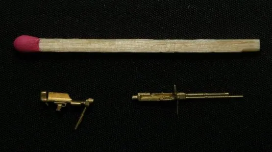 UBT 12,7mm heavy MG for turret 1:72