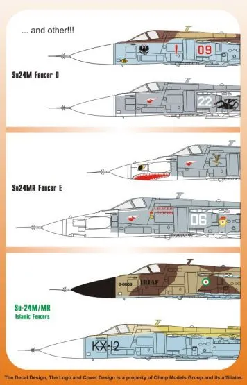 Su-24 M/MR Fencer D/E "Islamic Fencers" 1:48 Su-24 M/MR Fencer D/E "Islamic Fencers" 1:48