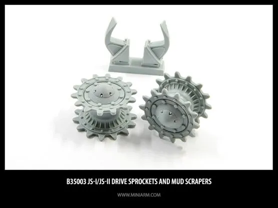 IS-I/ IS-II Drive Sprockets and Mud Scrapers 1:35