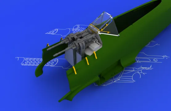 Fw 190A/F MG 131 mount 1:48 Fw 190A/F MG 131 mount 1:48