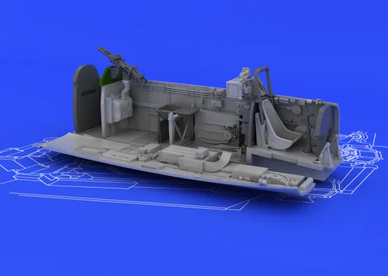 Bf 110G-2 cockpit 1:72