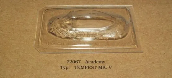 Tempest MK. V vacu canopy for Academy 1:72