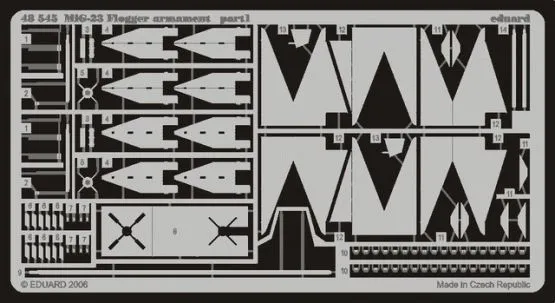 MiG-23 Flogger armament 1:48