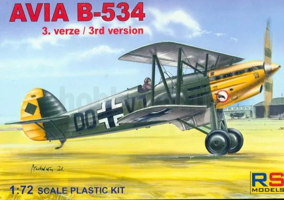 Avia B.534 III. version 1:72