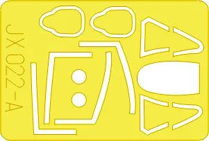 MiG-21MF Mask für Trumpeter 1:32