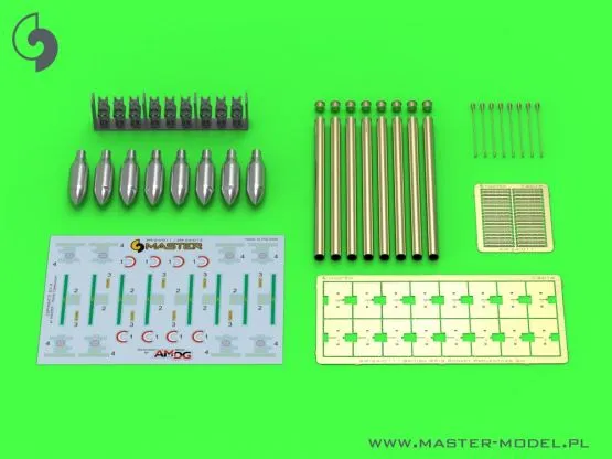 British 3in Rocket RP-3 with 60LB SAP heads 1:24