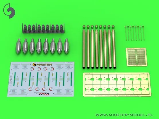 British 3in Rocket RP-3 with 60LB SAP heads 1:24