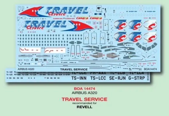 Airbus A320 - Traveler Service 1:144