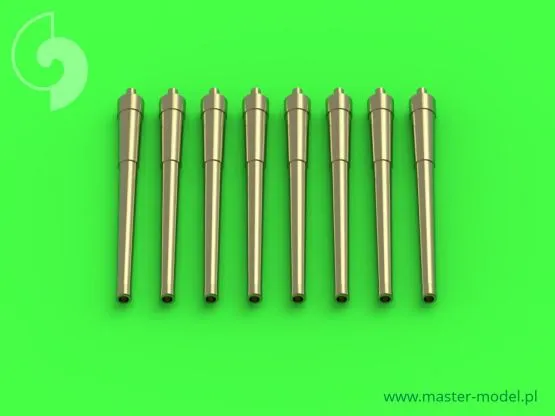 USN 16in/45 (40,6 cm) Mark 1 barrels with blastbags 1:700