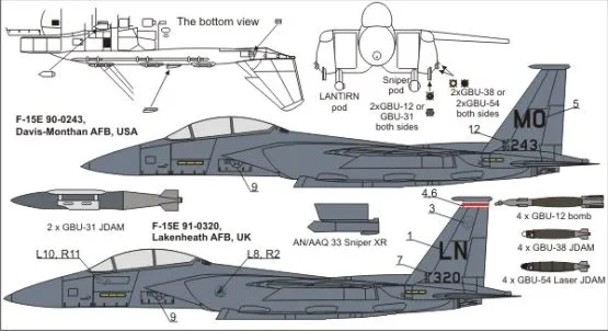 F-15E Freedom Eagles 1:72 F-15E Freedom Eagles 1:72