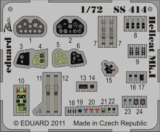 Hellcat Mk.I S.A. für Eduard 1:72