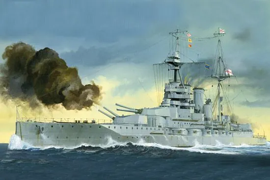HMS Queen Elizabeth 1918 1:700