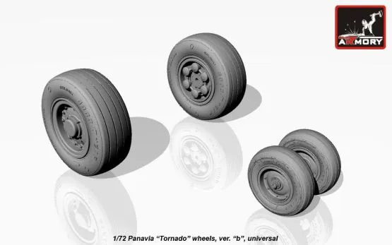 Panavia Tornado wheels, version b Goodyear 1:72