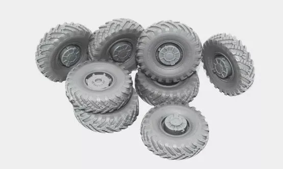 BTR-60P wheels set 1:35