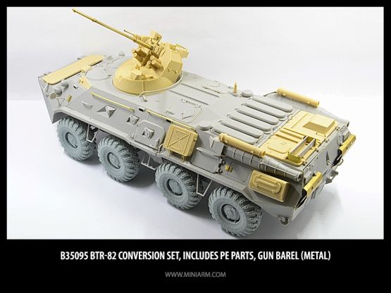 BTR-82A Conversion set for Trumpeter 1:35