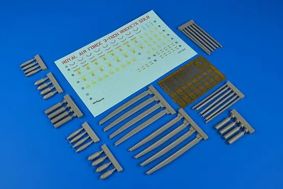 R.A.F. 3-inch 60lb Rockets 1:32