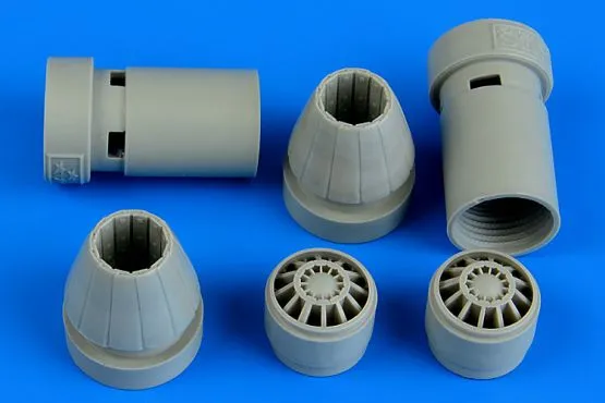F/A-18E/F Super Hornet exhaust nozzles clo. für Hase. 1:72