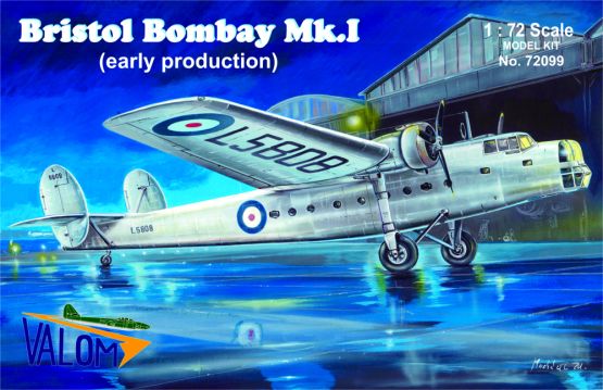 Bristol Bombay Mk.I (early production) 1:72