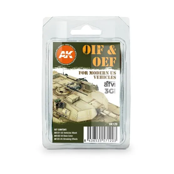OIF & OEF – US vehicles modern Weathering set