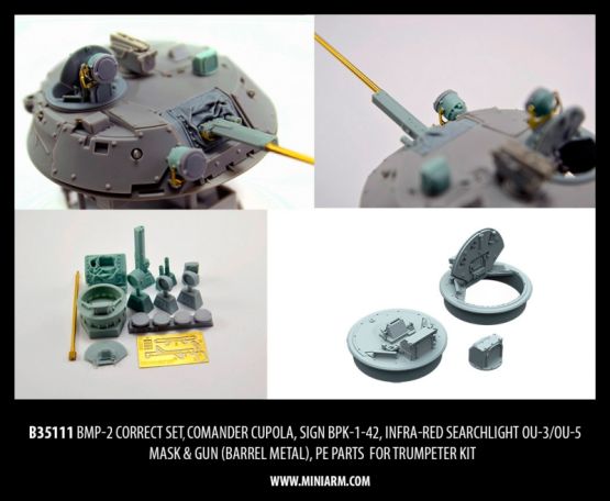 BMP-2 Correct set for tumpeter 1:35