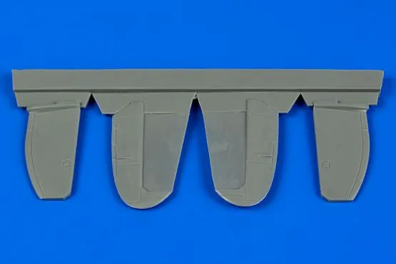 Spitfire Mk.22 control surfaces for Airfix 1:72