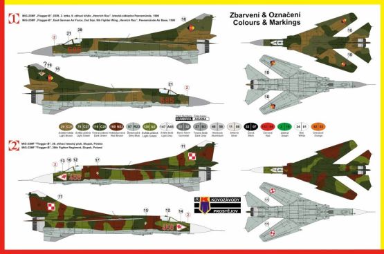 MiG-23MF Flogger 1:72