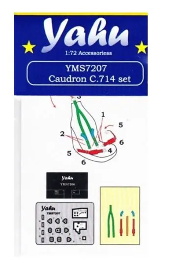 Caudron C.714 Cyclone Set 1:72