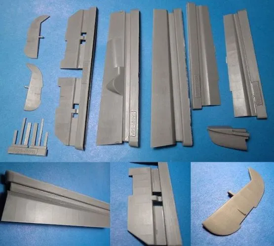 Bf 110C/D/E Flaps, Control Surfaces and Short Tail 1:48