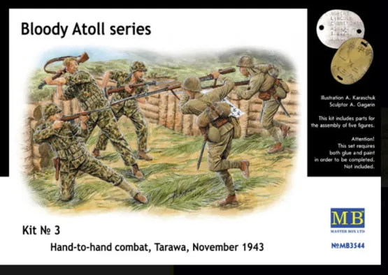 Hand-to-hand combat, Tarawa, 1943 1:35