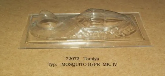 Mosquito B/PR vacu canopy für Tamiya 1:72
