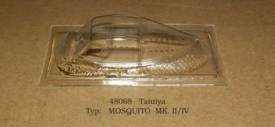 Mosquito Mk.II/VI canopy for Tamiya 1:48