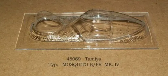 Mosquito B/PB Mk.IV vacu canopy für Tamiya 1:48