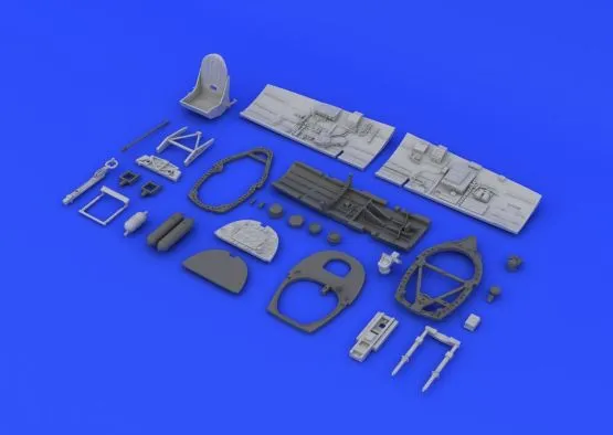 Spitfire Mk.VIII cockpit für Eduard 1:48