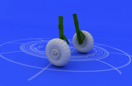 Bf 110C/D wheels 1:72