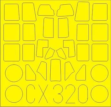 A6M5 Mask for Tamiya 1:72