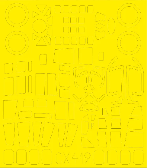 He 111P-2 mask for Airfix 1:72